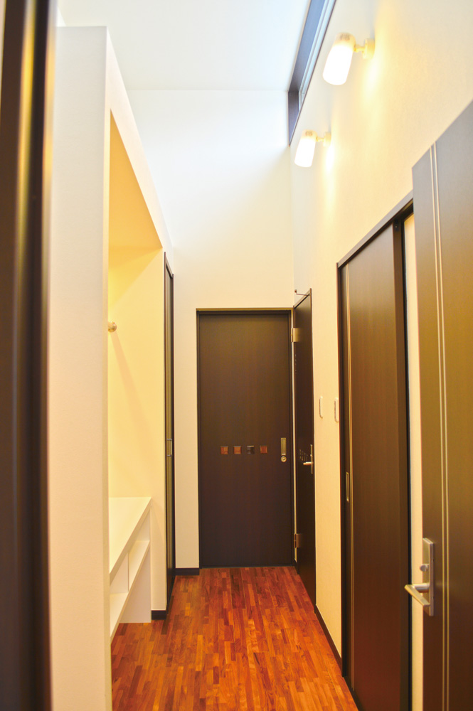 レンガタイルの家_09