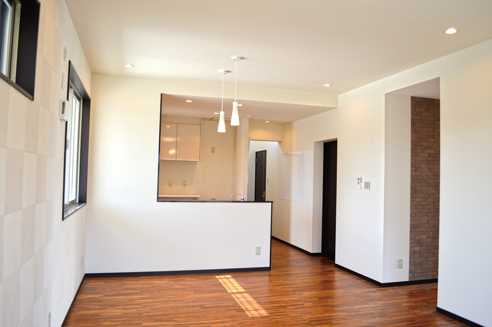 レンガタイルの家_05