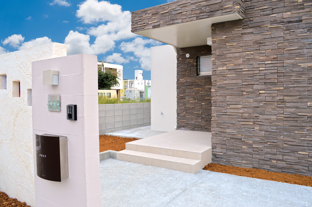 レンガタイルの家_02