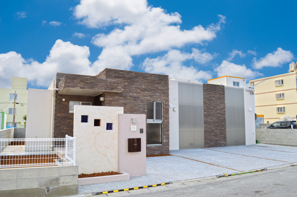 レンガタイルの家_01